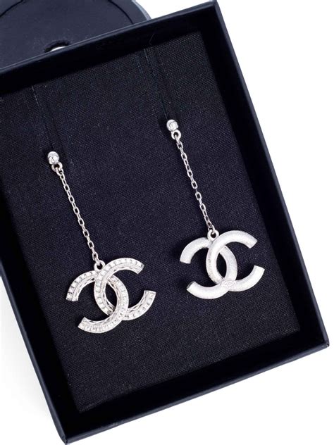 chanel swarovski earrings|chanel earrings cheap price.